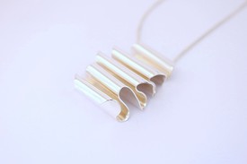 Deirdre O'Donnell Pendant Sterling Silver Enamel