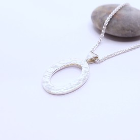 Oval 9ct Gold Shape Pendant